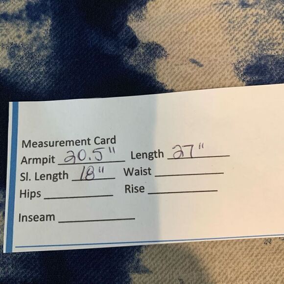 Clara Sun Woo Tie Dye Geometric Diamond Print Tunic Top Blouse Size M - Picture 9 of 9